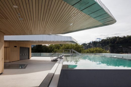 Salzburg Public Swimming Pool in Austria