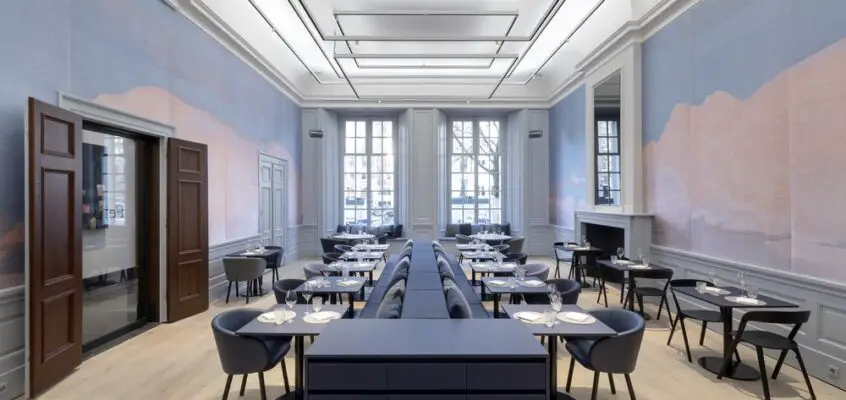 Restaurant Felix Interior in Amsterdam, Holland