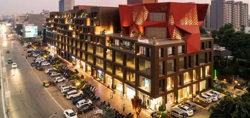 Stellar Mixed-Use Building in Ahmedabad, Gujarat