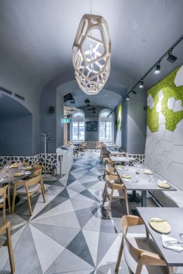 Textura Restaurant Interior Budapest