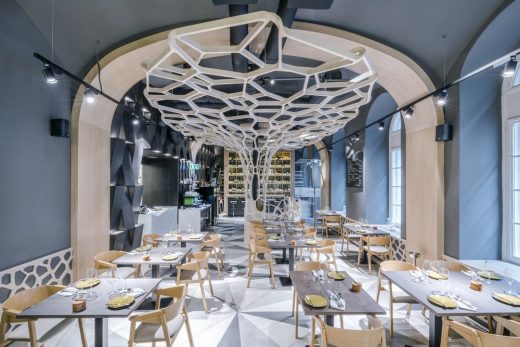 Textura Restaurant Interior Budapest