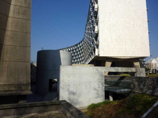 UNESCO Space for Contemplation Paris Building by Tadao Ando Architect