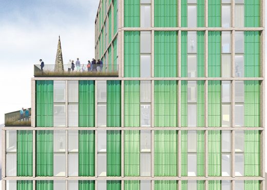 Vienna House Hotel Glasgow building design by Hawkins Brown Architects