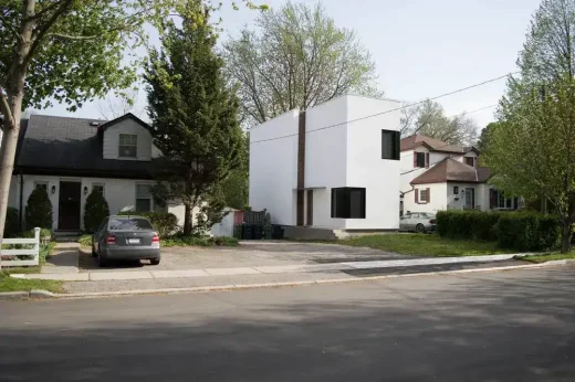 A House Undivided in Toronto infill home