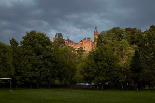 Červený zámek in Hradec nad Moravicí, Czech building