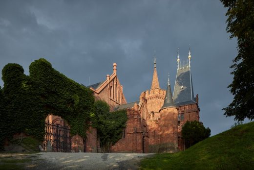 Červený zámek in Hradec nad Moravicí, Czech building