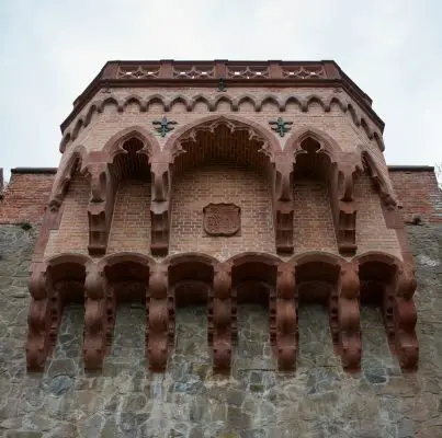 Červený zámek in Hradec nad Moravicí, Czech building