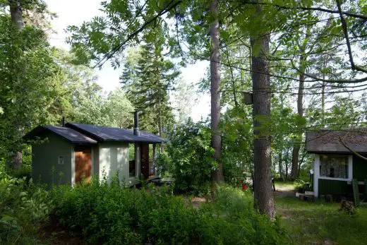 Lauttasaarii cabin design in Finland