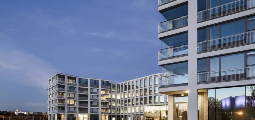 EY Finland HQ and Apartment Buildings in Helsinki