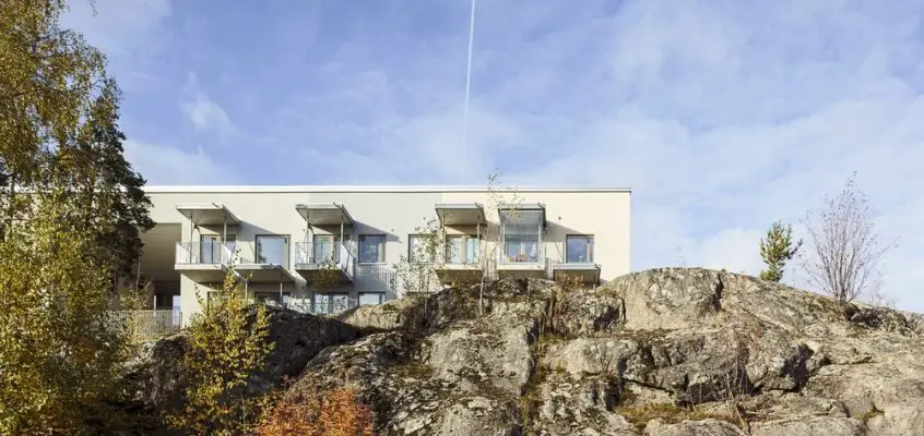 Housing on the Rocks in Viikinmäki, Helsinki