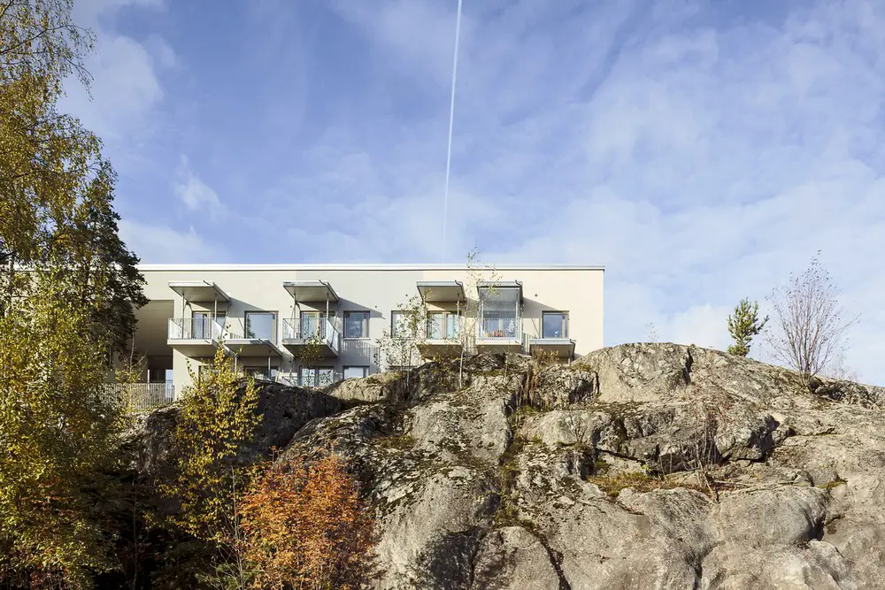 Housing on the Rocks Viikinmaki Helsinki