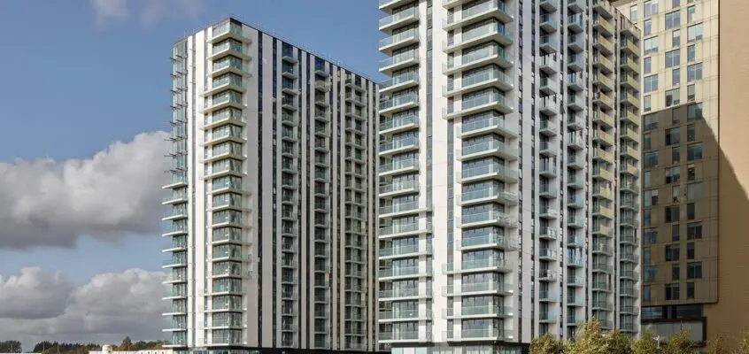 Lightbox Tower in MediaCityUK, Manchester