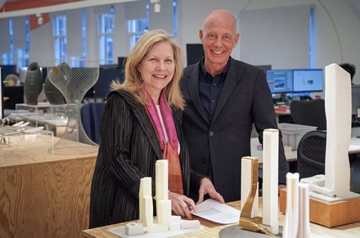 Martha Thorne and Ben van Berkel architect UNStudio
