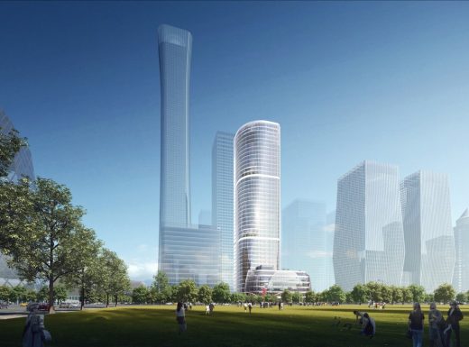 Sunshine Insurance Financial Center Beijing tower building