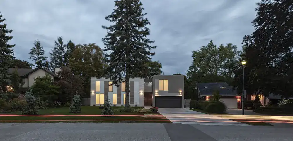 Twosome House in the Etobicoke Suburb, Toronto