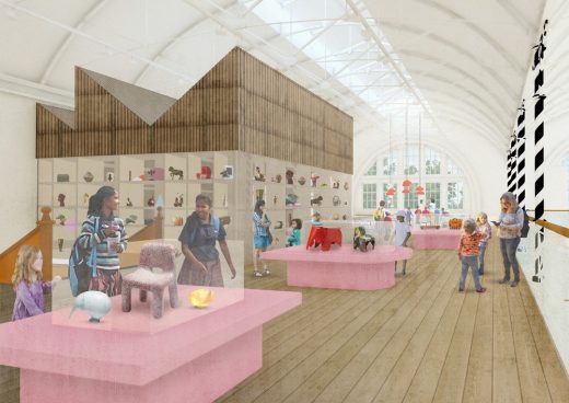 V&A Museum of Childhood Redevelopment interior design