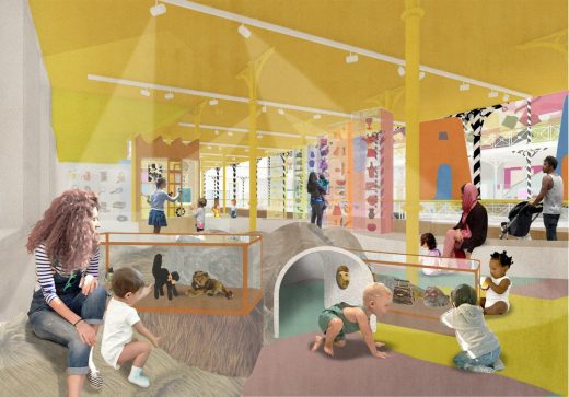 V&A Museum of Childhood Redevelopment interior design