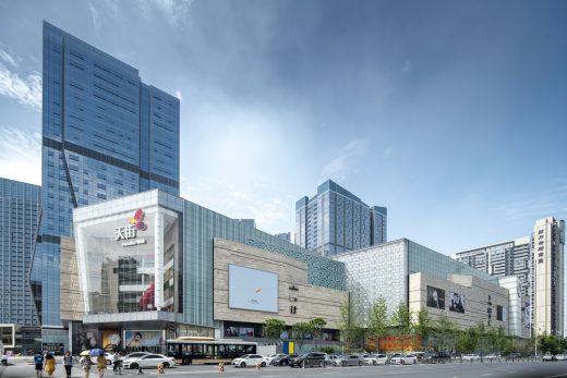 Xichen Paradise Walk Retail Complex Chengdu China