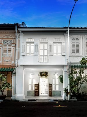 Canvas House Blair Road Singapore Heritage Shophouse facade