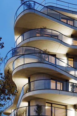 Courbes Apartment Building Colombes Paris