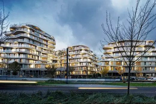 Courbes Apartment Building Colombes Paris