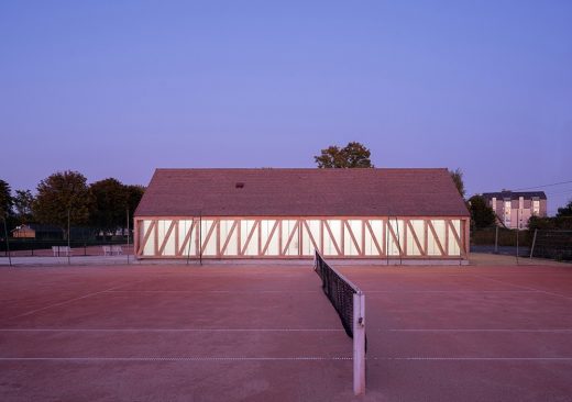 Garden Tennis Club Cabourg Normandy France