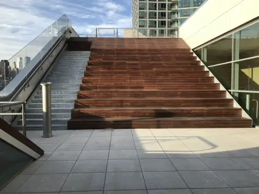 Hunters Point Library Steven Holl Architects building ampitheatre - Volume VI Number 1