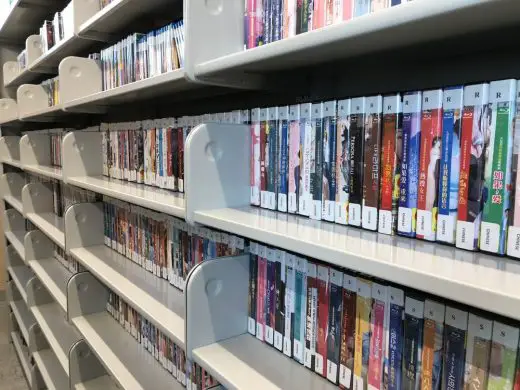 Hunters Point Public Library, Queens, New York bookcases