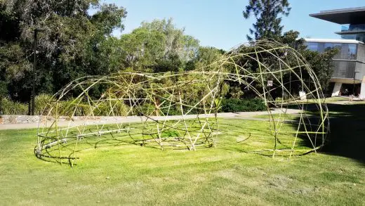 Kagome Bamboo Woven Pavilion Queensland University