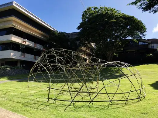 Kagome Bamboo Woven Pavilion Queensland University