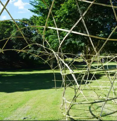 Kagome Bamboo Woven Pavilion Queensland University