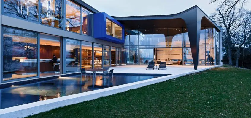 Lake House on Lake Geneva, Switzerland