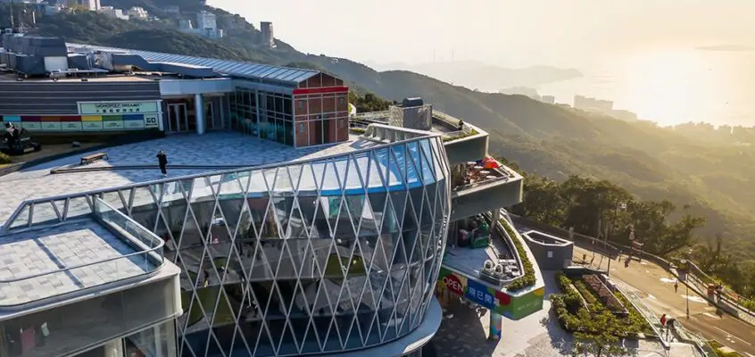 Peak Galleria in Hong Kong, China