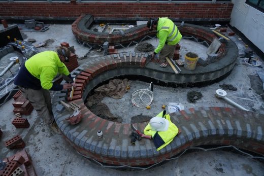 Royal Hobart Hospital holographic bricklaying construction Tasmania