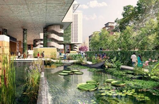 Sustainable Inner-City Campus Dhaka Bangladesh by WOHA Architecture
