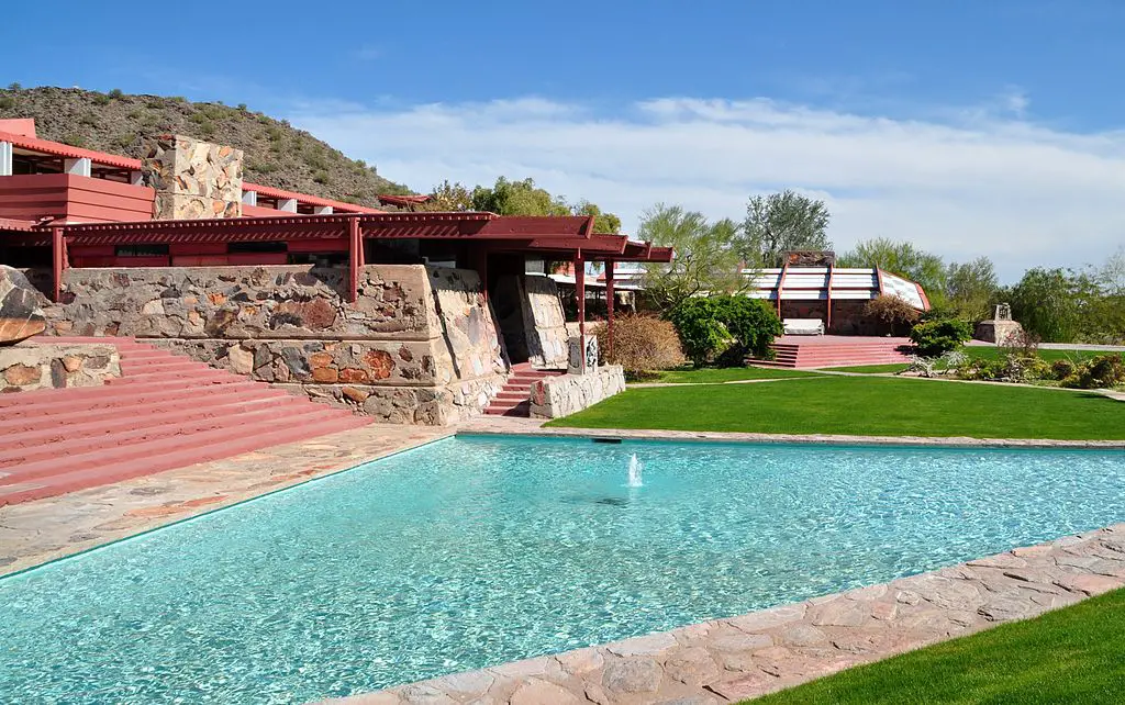 Taliesin West desert laboratory, Arizona, USA