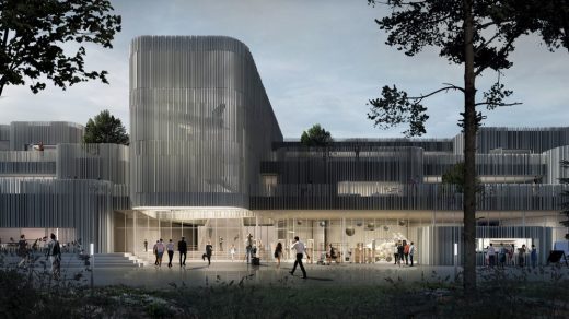 KANT architects Sweco TEC H.C. Ørsted Gymnasium building