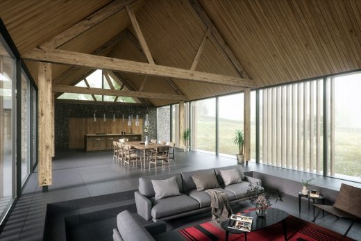 The Barns Family Home by English architect office