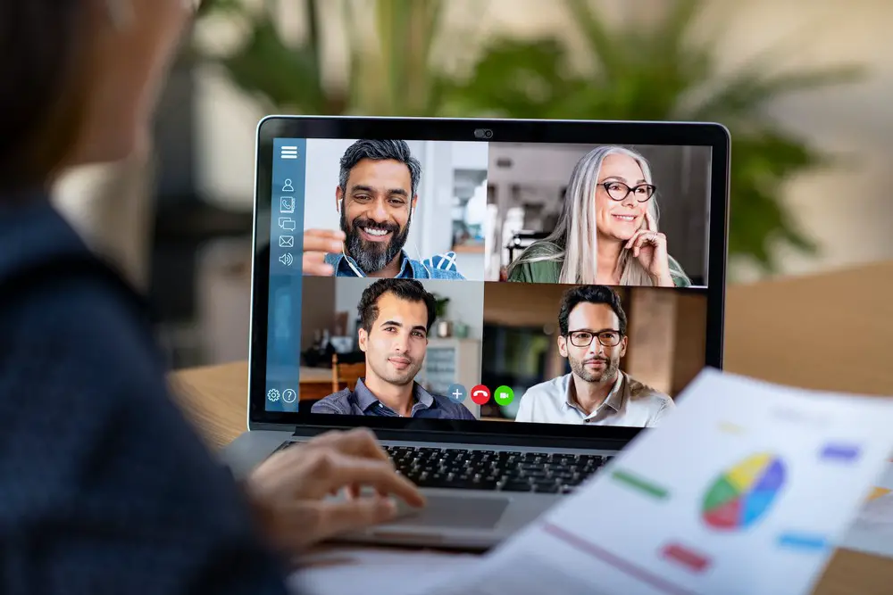 Healthy Working During Coronavirus crisis - video conferencing