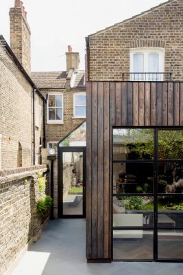 Charred Garden House Kensal Green London