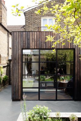 Charred Garden House Kensal Green London