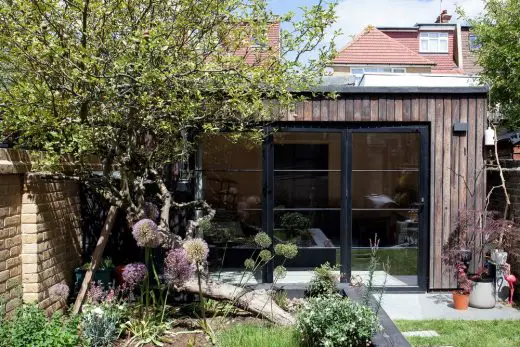 Charred Garden House Kensal Green London