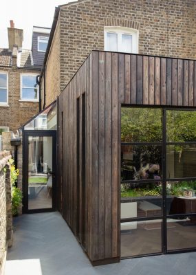 Charred Garden House Kensal Green London