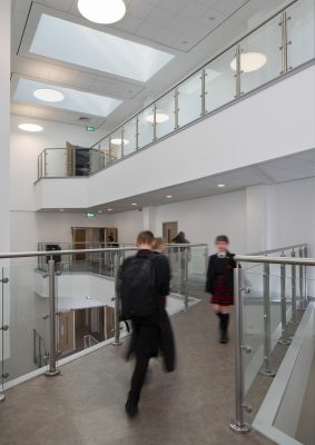 Didsbury High School, Manchester building interior