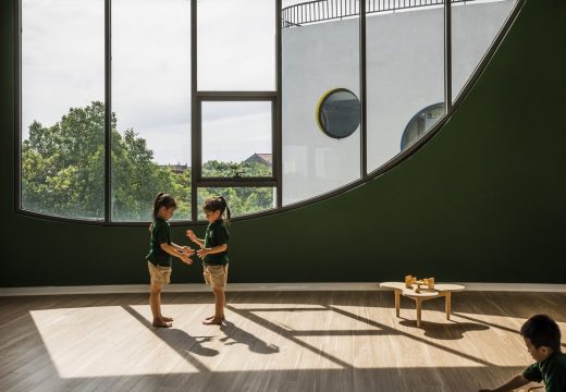 Vinh Kindergarten building interior children play