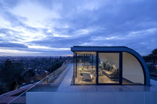 Hampstead Penthouse design by Ungar Architects