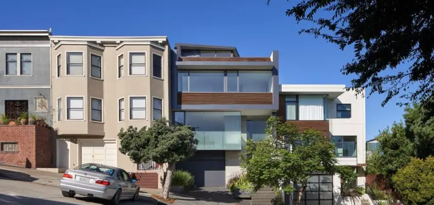 House on Hillside in San Francisco, United States