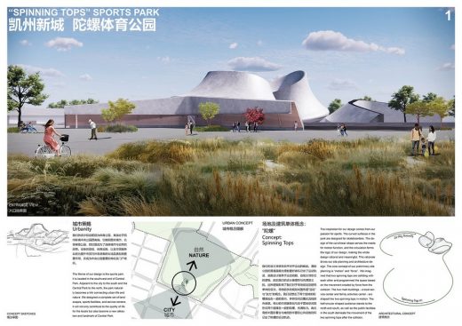 Kaizhou New City International Young Designer Competition winning design