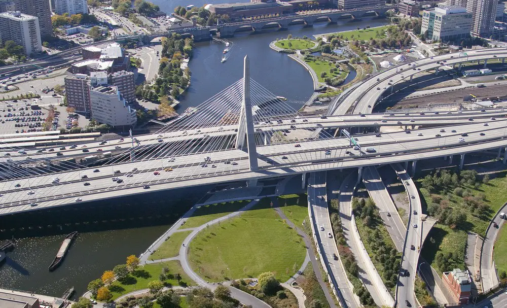 North Bank Bridge Park Boston landscape by IBI Group