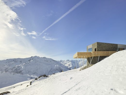 Mount Gütsch Restaurants, Andermatt, Swiss Alps building